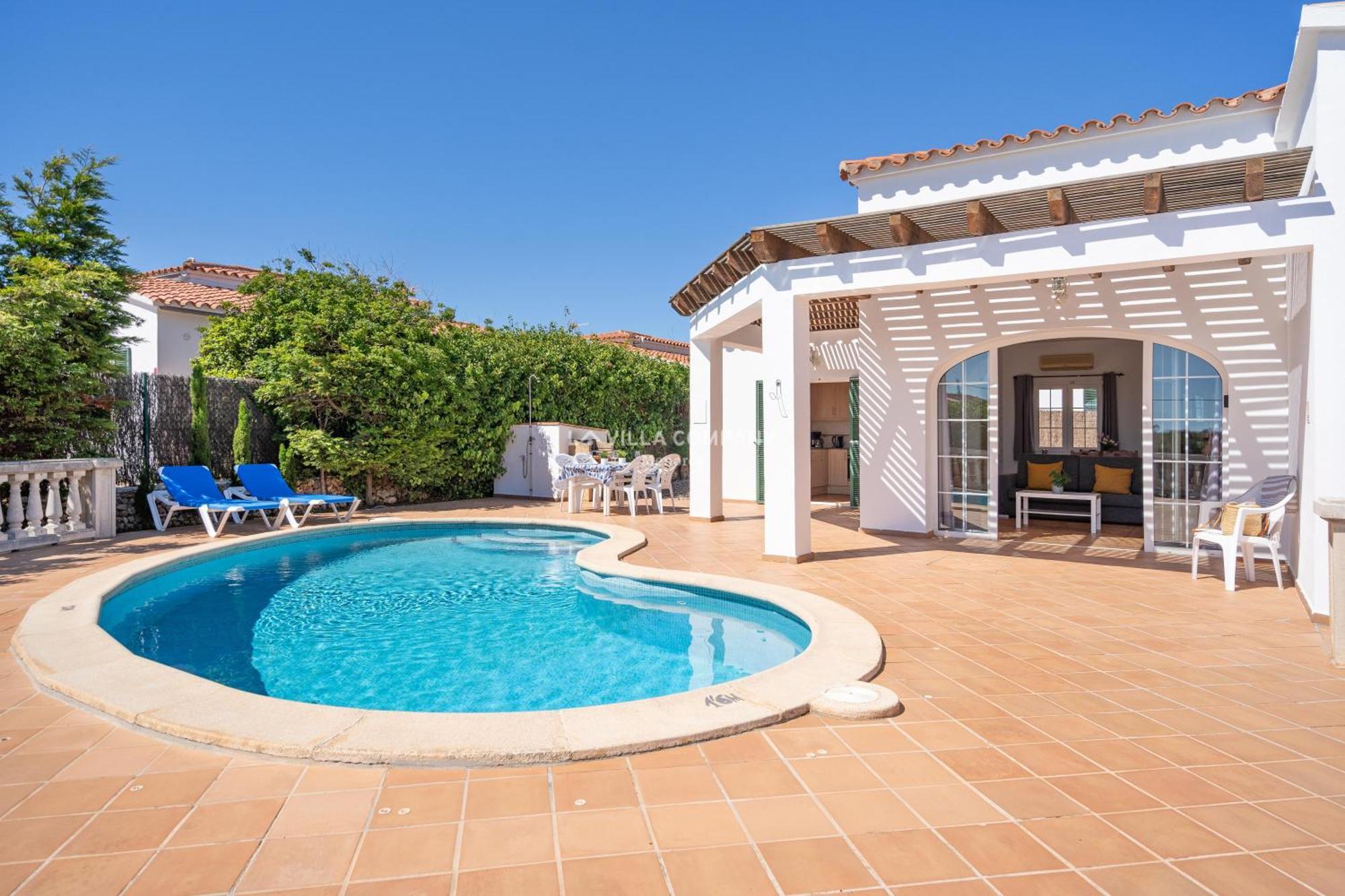 Villa Cassia Cala En Porter  Exterior foto